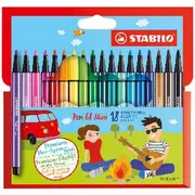 Stabilo Pen 68 Mini Coloured Pen Sweet Colours 18 Pack