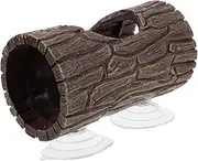 PENIKOKO Lizard Tree Trunk Hideout Reptile Shelter with Suction Cups for Easy Installation Realistic Tank Decoration for Lizards Geckos and Betta Fish Enhances Aquarium Habitat