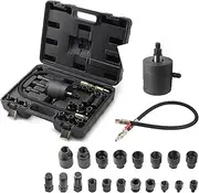 Diesel Mechanic Tools Pneumatic Puller Set for Injector Diesel Tools Pneumatic Injector Puller with Adapters, Pneumatic Diesel Injector Extractor Tool Diesel Injector Puller Set for Diesel Engines