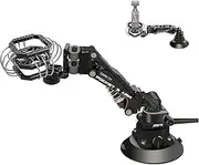 Came-TV Camera Suction Cup Mount with Vibration Isolator for DJI Osmo Pocket 3, Camera Car Mount Shock Absorber Arm Compatible with DJI Osmo Pocket 2/Gopro/Insta360/Phone Action Camera Stabilizer PK03