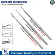 Skin Hooks Veterinary Surgical Small Animal Spaying a Dog Bitch Cats Ovariectomy