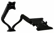 Mount-It! Laptop and Monitor Desk Stand | Full Motion Laptop Arm