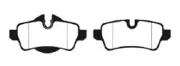 EBC Greenstuff Brake Pad Set, Rear for Mini Hardtop / Clubman / Roadster / Coupe (for: Mini)