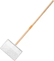 WeiLaiKeQi Cat Litter Scooper for Cats Dogs Chicken with Long Wooden Handle Mesh Sifter