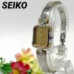 從日本出貨 正品 SEIKO精工女士手錶石英型流行復古 可愛的 時髦 展示 時尚 配件