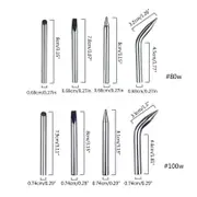 Universal 80W 100W For Soldering Station Solder Iron Welding Sting-Tip for Head Top Sting-Soldering Tips Lead-free Tools