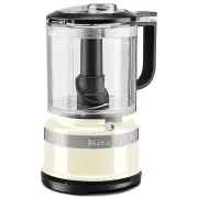 Food Chopper with Whisk Almond Cream Size 22X17X14cm by KitchenAid