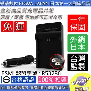 星視野 免運 ROWA 樂華 Sony NP-FT1 FT1 充電器 外銷日本 專利快速充電器 相容原廠 保固一年