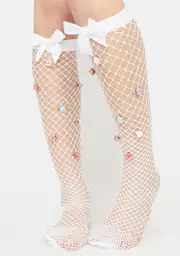 Pure One And Done Fishnet Socks