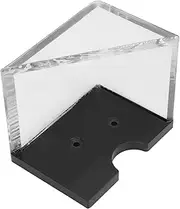 Clear Acrylic Playing Card Holder Stand and Storage for Up to Decks Chic Design for Poker Card Games Present for Card Enthusiasts
