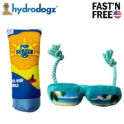 2 Pack Squeaky Durable Dog Rope Toys Lot Bundle Crinkle Aggressive Chewer