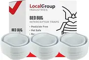 Bed Bug Trap - Eco Friendly Bed Bug Interceptors for Bed Legs - Insect Detector, Interceptor & Monitors for Indoor Home (12)