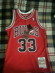 Mitchell & Ness NBA Swingman Road Jersey Bulls 97 Scottie Pippen Size S