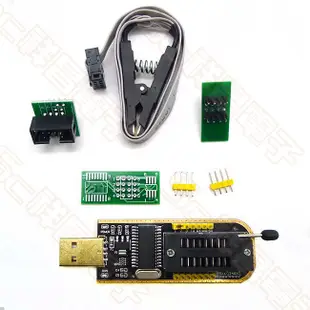 【祥昌電子】CH341A USB主板模塊 編程器 燒錄器 EEPROM 測試夾 燒錄夾