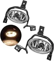 Fog Light Compatible For CRV CR-V RE1 RE2 RE4 2010 2011 LED Fog Lights Halogen Fog Lamps Headlight Clear Lens Car Assembly(Halogen fog)