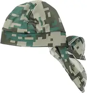 [Minkissy] Men's Lightweight Bandana Hat for Cycling Hiking Running Sun Protection Cap Camouflage
