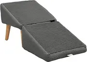 Pet Ramp, Dog Step, Ramp for Dogs, High Steps, Non-Slip, Lightweight Puppy Furniture, Reusable Kitten Supplies for Bedside, Couch, Sofa and Vehicle, 500g