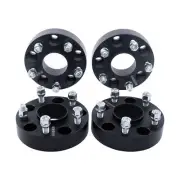 DCVAMOUS 4PC Black 5x5.5 Hubcentric Wheel Spacers 1.5 Inch with 14x1.5 Studs ...