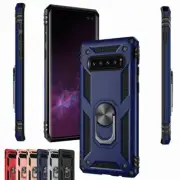 Magnetic Ring Holder Military Armor Case For Samsung Galaxy S10 5G/S10 Plus/S10e