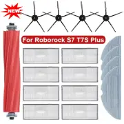 For Roborock S7 Pro Ultra MaxV T7S Plus Filter Dust Bag Brush Wipe Kit