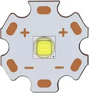 MVPDNVNFHA 10PCS NEW Type Copper LED XM-L T6 LED U2 1-3W 5W 10W 6500K High Power LED Emitter Diode 50.2 Flashlight Headlight Searchlight(5W 20mm)