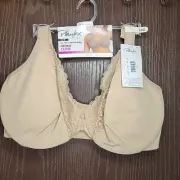 Playtex Bra 38G Dreamwire Front Close Light Beige/Nude 4423 New with Tags