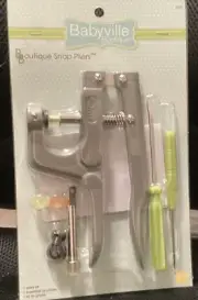 Babyville Boutique snap pliers kit, New in Package Dritz