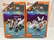 2 Hexbug Vex Robotics Aerial Drone and Rover Explorer STEM Starter New In Box