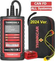 2024 THINKDIAG 2 Bidirectional BT OBD2 Scanner Diagnostic Tool All Software Free