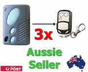3 x Gliderol TM305C GRD2000 GTS2000 Garage/Gate Door Remote Control