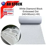 EVA Foam Boat Flooring Sheet Marine Nonskid Decking Mat ▷ White SUP Traction Pad