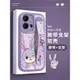 迷人兔子適用opporeno9/8/7手機殼reno9pro女款reno6腕帶reno8pro全包reno5硅膠可愛pro套5g防摔0pp0新款女士