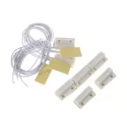 5 Sets MC-38 Wired Door Window Sensor Switch Home Alarm System Detector