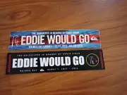 Eddie Would Go Sticker Lot Big Wave Invitational Hawaii Quiksilver Surf Stickers