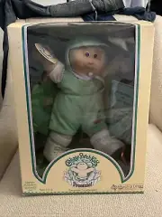 Cabbage Patch Kids Doll - 1985 Preemie - Ferdinand Zeke W/ Birth Certificate