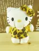 【震撼精品百貨】Hello Kitty 凱蒂貓~HELLO KITTY絨毛吊飾-皮豹紋(S)
