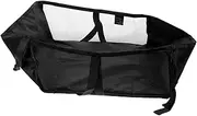 CIMAXIC Hanging Bag Storage Bottom Frame Stroller Organizer Bag Diaper Organizer Basket for Shopping Trolley