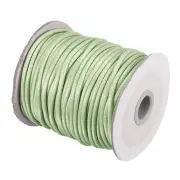 Beading Thread Bracelet Weave Craft Cord 3mm 39M/Roll, Light Green