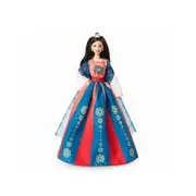 Mattel Barbie Signature 2023 Black Hair Lunar New Year Barbie Doll Model Toy