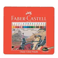 在飛比找PChome24h購物優惠-Faber-Castell 德國輝柏 寓教於樂 24色 經典