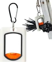 Zip Tie Cable Fasteners – Square Organizer Holder Clips, Cable Management Anchors | Space-Saving Hardware Tool for Camping, Traveling, Home Storage, Garage, and Office Use