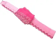 Lace Trim Ribbon Yards Delicate Floral Lace Mesh Embroidery for Doll Clothing Crafting and Wedding Decorations Soft Multicolored Applique for Unique DIY Projects