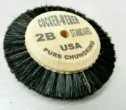 COCKER WEBER CHUNGKING #2B 2-ROW BRISTLE BRUSH, 2-7/8" (4PCS)
