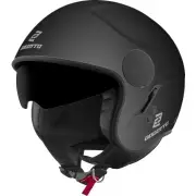H595 SPN Matt Black Jet Helmet