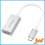 Orico USB-C to DisplayPort Adapter Cable 15cm Silver