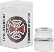 Independent Genuine Parts Truck Standard Cylinder Cushions Super Soft 78A Skateboard Bushing, White (4 Pieces Set)