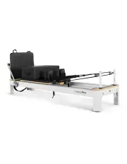 [Cortex] Lifespan Fitness Contour Pro Studio Aluminium Reformer Pilates Bed Set in Black