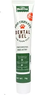LeoLeozz 2PCS Pet Fresh Breath and Tooth Cleaning Kit, Complete Oral Hygiene Solution, Vanilla Flavor (Including Toothbrush and Toothpaste) (Beef Flavor)