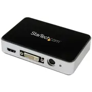 StarTech.com HDMI Video Capture Device - 1080p - 60fps Game Capture Card - USB Video Capture Card - with HDMI DVI VGA - Capture a High-Definition or