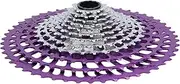 Tbest CNC Bike Cassette,Bicycle Cassette Lightweight 12 Speed CNC Bike Cassette Replacement for XD Freehub
